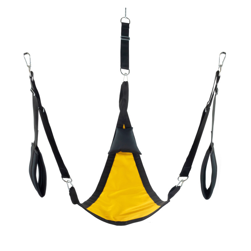 Mr Sling Sling en tissu Triangle - Set complet Jaune